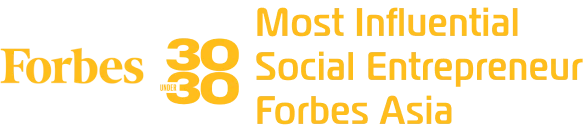 Forbes 30 Under 30 — Most Influential Social Entrepreneur, Forbes Asia